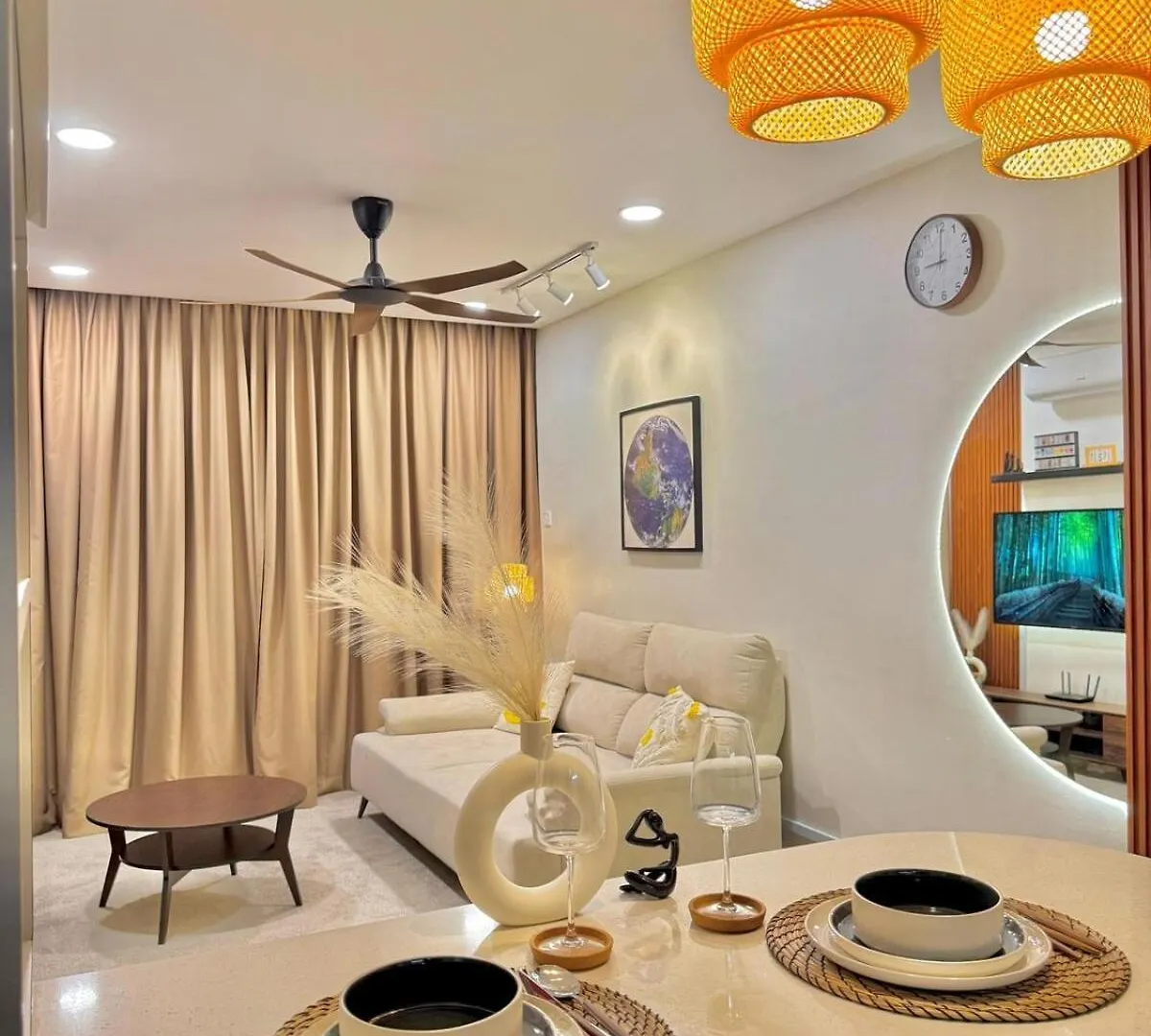 The Cozy Hub Ciq Tebrau Johor Bahru公寓